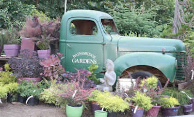 bainbridge gardens truck display